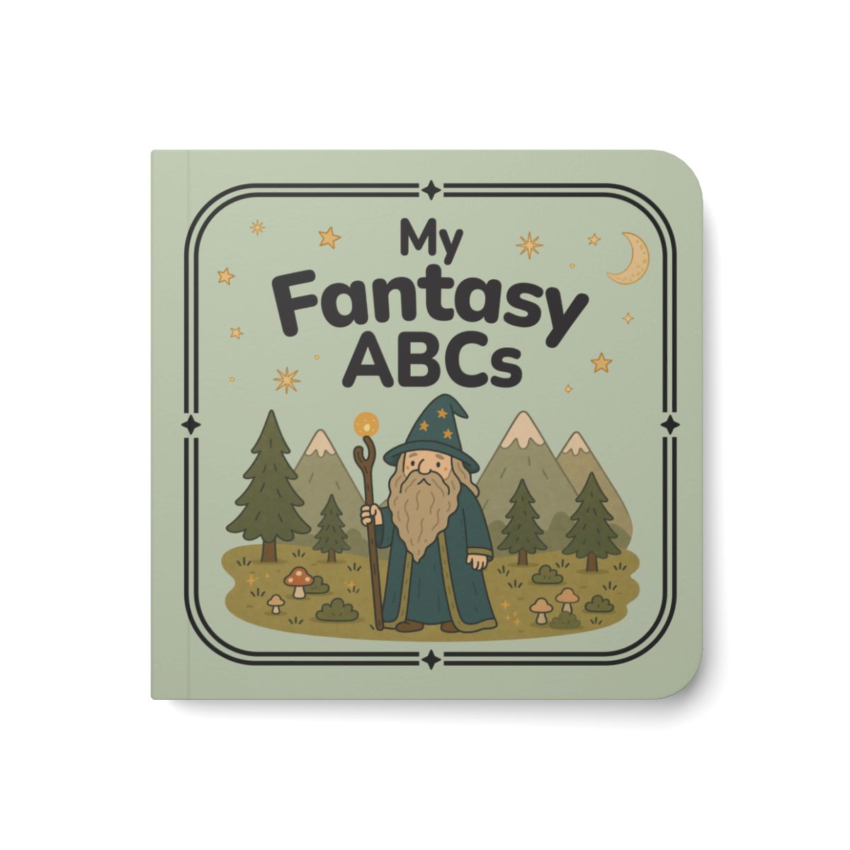 My Fantasy ABCs board book front cover
