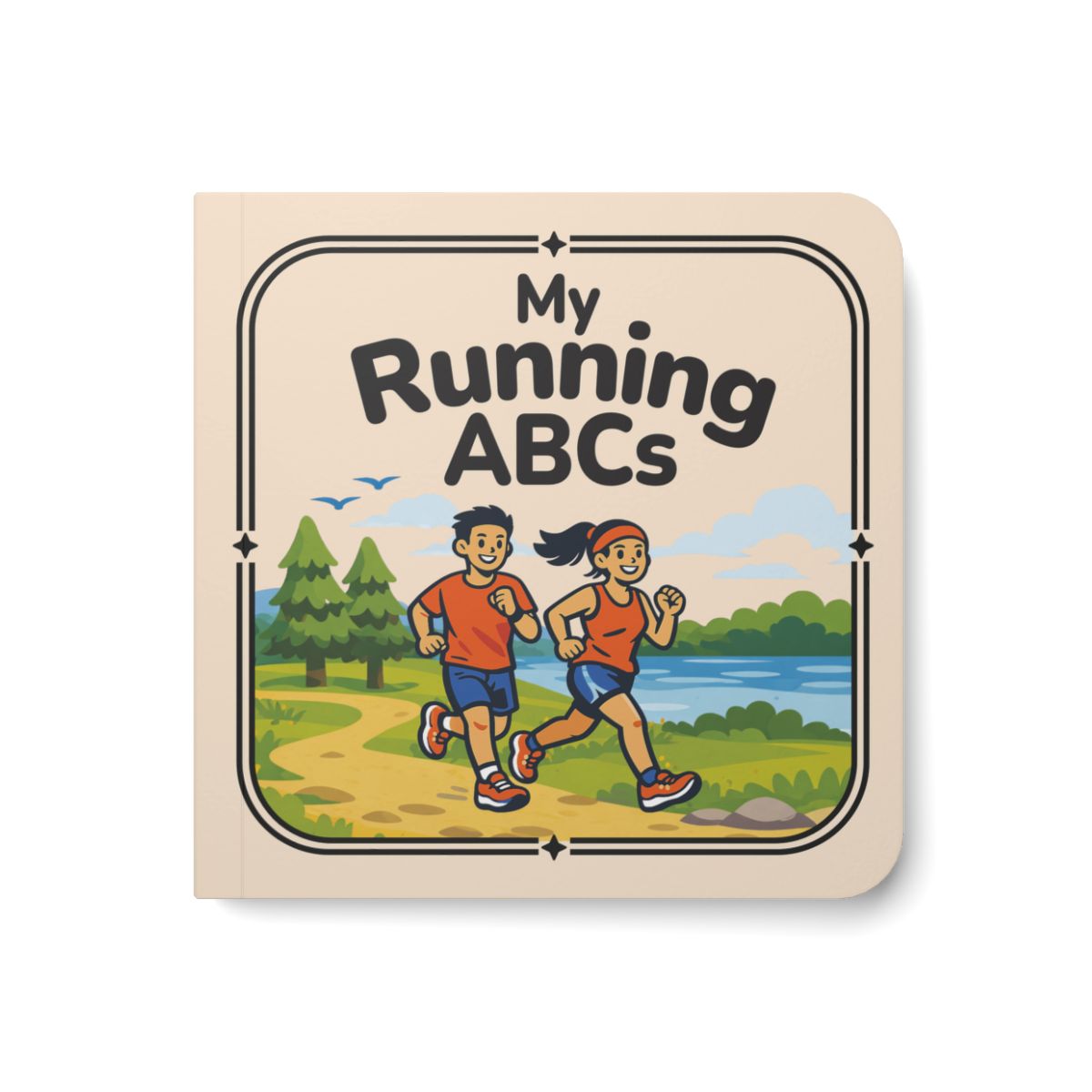 My Running ABCs - Board Book