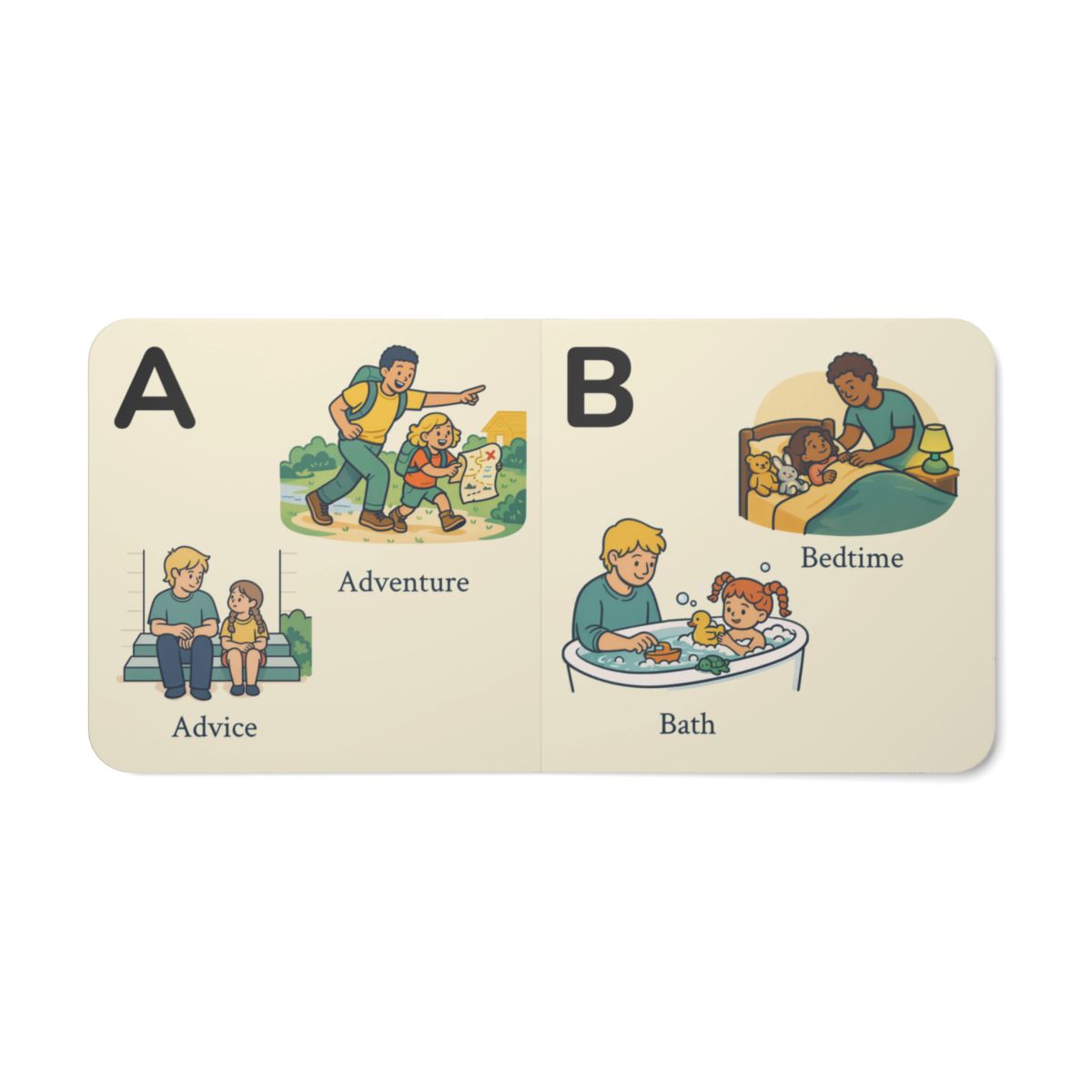 Daddy & Me ABCs - Board Book