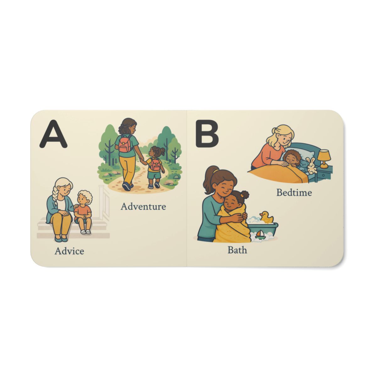 Mommy & Me ABCs - Board Book