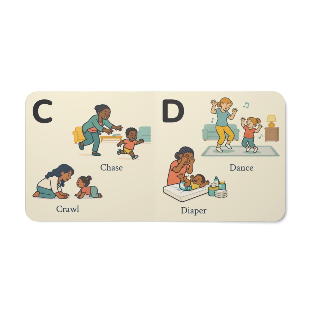 Mommy & Me ABCs - Board Book