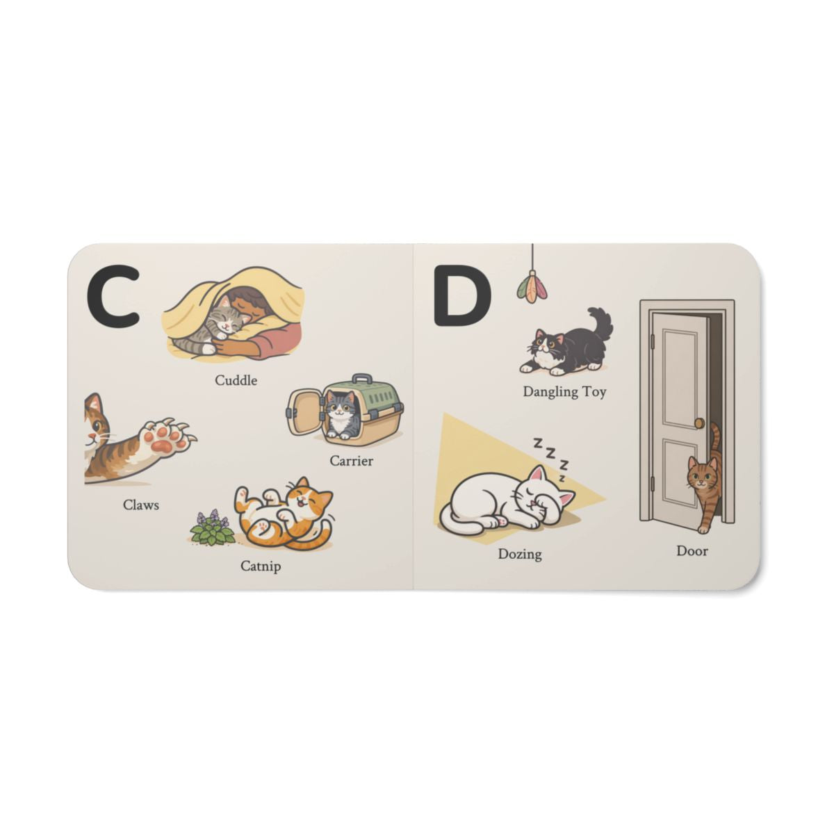 My Cat Lover ABCs - Board Book