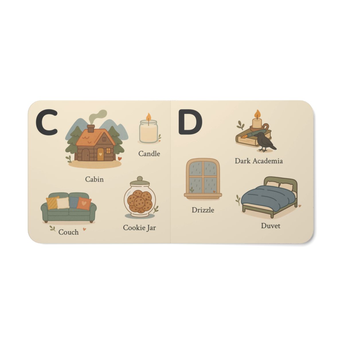 My Cozy ABCs - Board Book