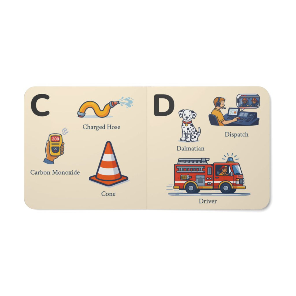 My Firefighter ABCs - Board Book