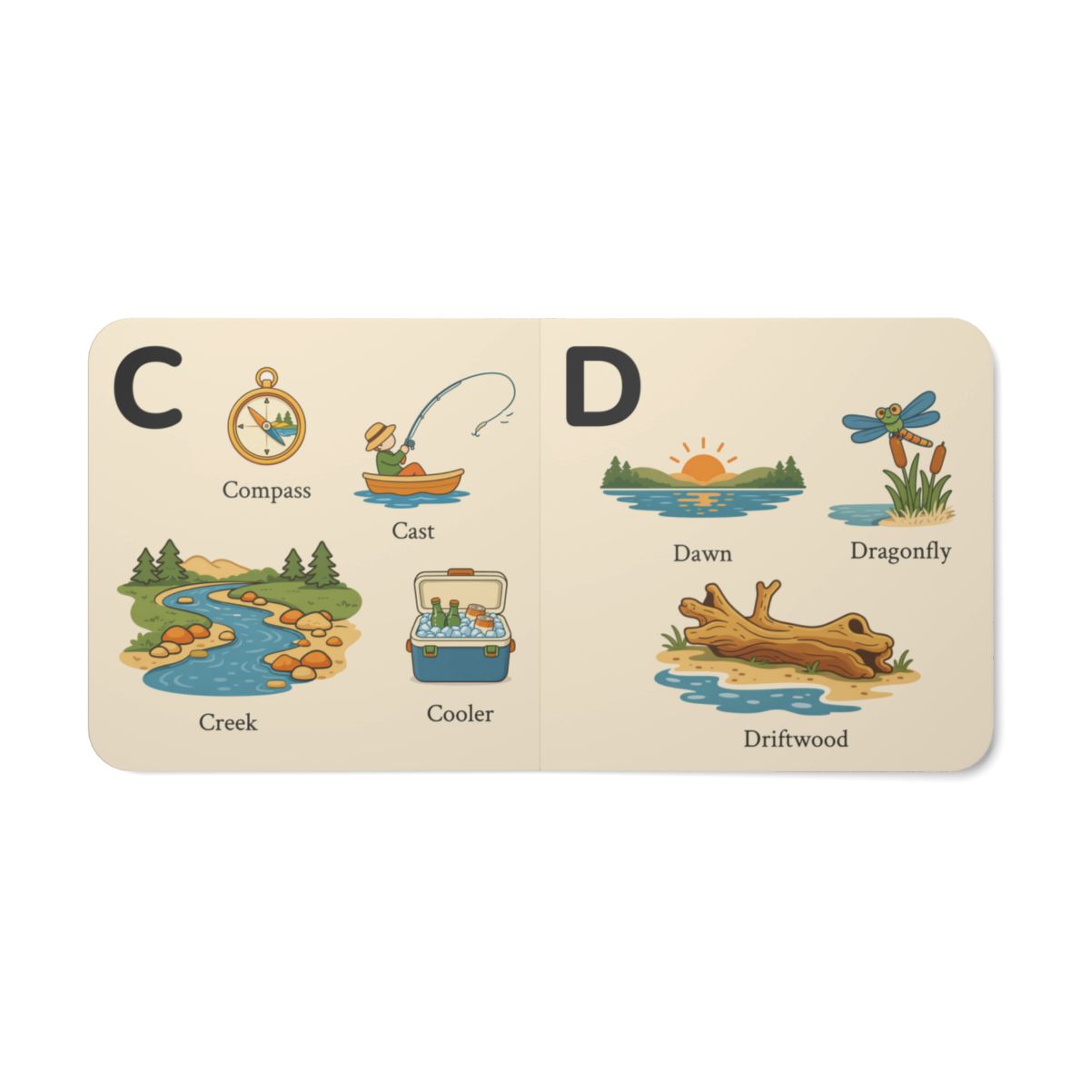 My Fishing ABCs - Board Book