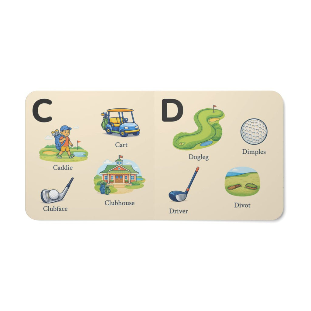 My Golf ABCs - Board Book