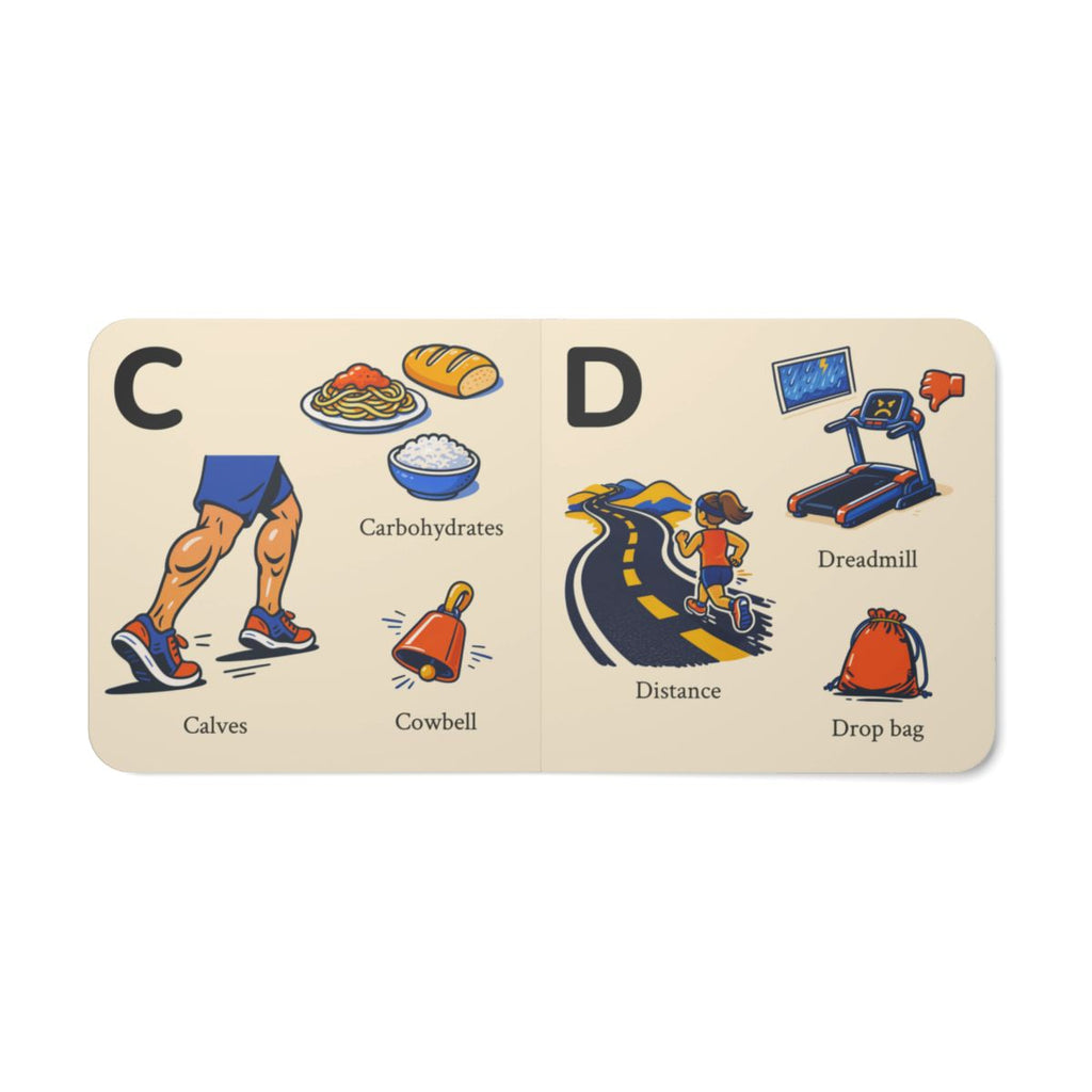 My Running ABCs - Board Book