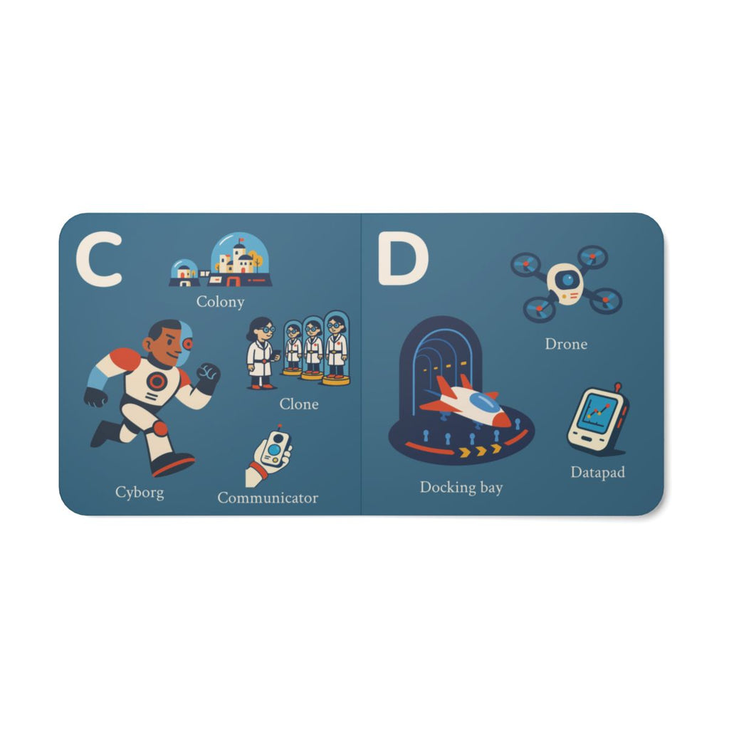 My Sci-Fi ABCs - Board Book