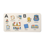 My Teaching ABCs board book — themed alphabet for teacher families