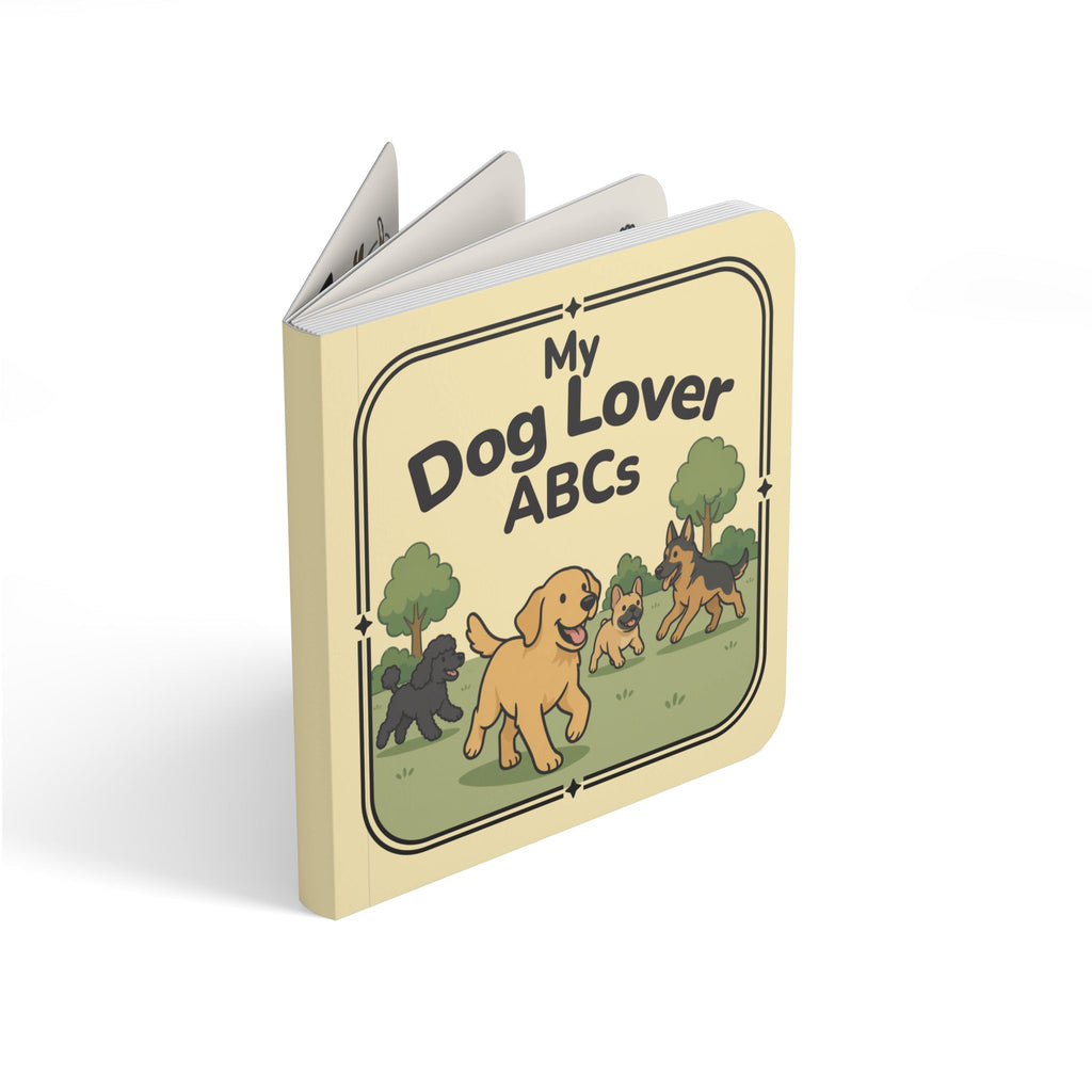 My Dog ABCs board book — themed alphabet for dog-loving families