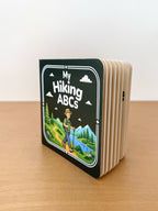 My Hiking ABCs board book — themed alphabet for outdoorsy families