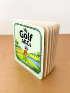 My Golf ABCs board book — themed alphabet for golf-loving families