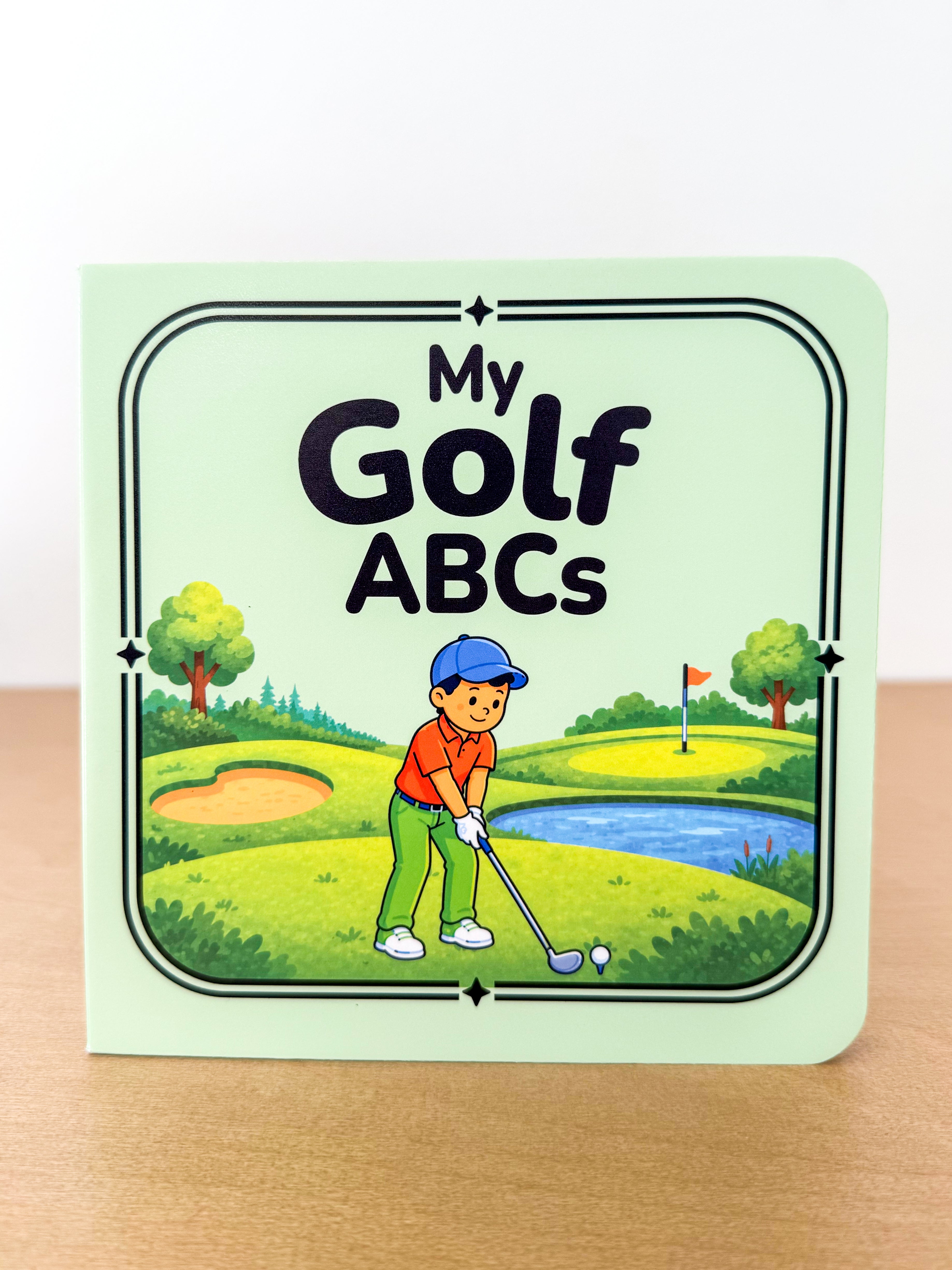 Cover of My Golf ABCs board book