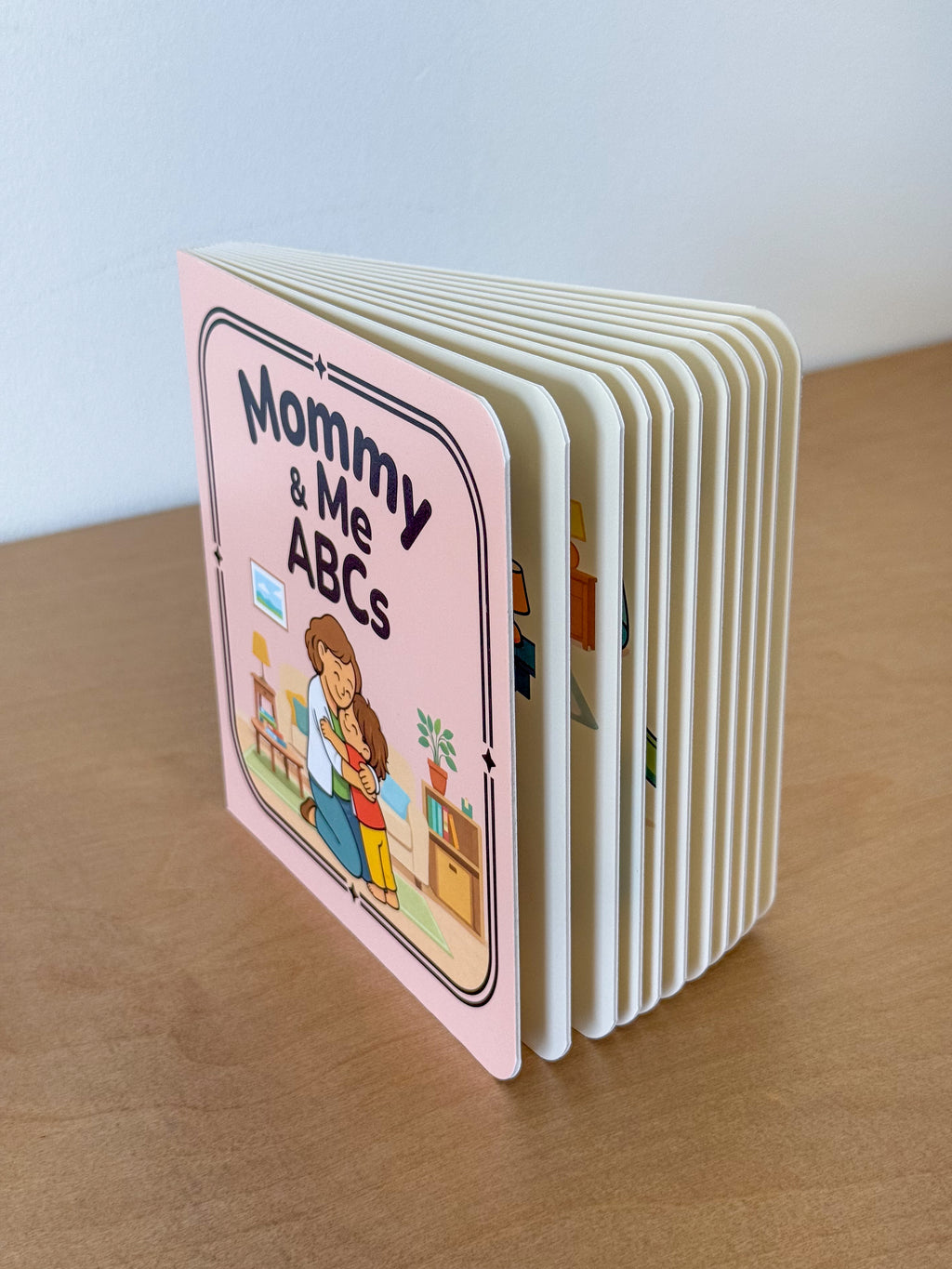 My Mommy & Me ABCs board book — themed alphabet for first-time moms and their little ones